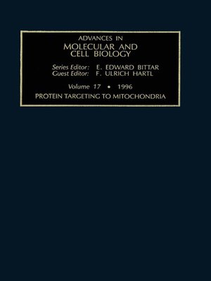 cover image of Protein Targeting to Mitochondria